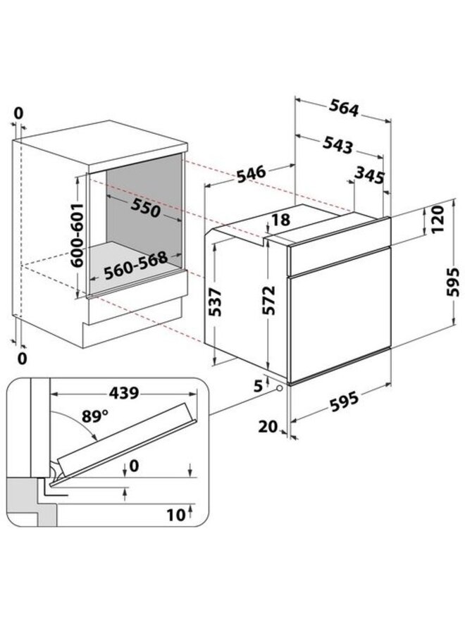 Bauknecht HEKO PROFI 5500 | Inbouw ovenset | Inbouw fornuis