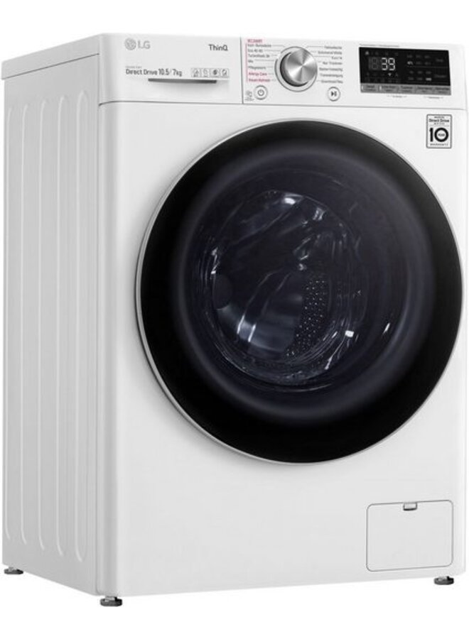 LG V7WD906A wasdroogcombinatie 10.5 kg TurboWash