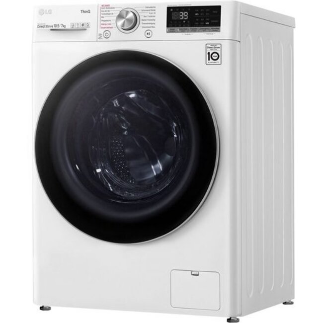LG V7WD906A wasdroogcombinatie 10.5 kg TurboWash