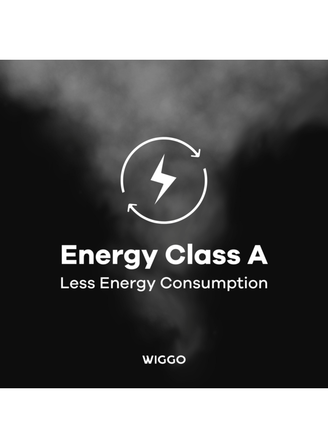 Wiggo WO-E909R (XX) - Serie 9 - 90 cm - Gasfornuis -RVS