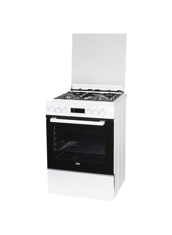 Beko FSM62320DWS gasfornuis 60 cm