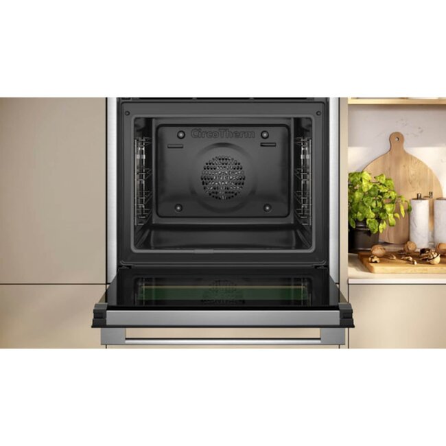 Neff B24CR71N0 inbouw oven zwart Pyrolyse