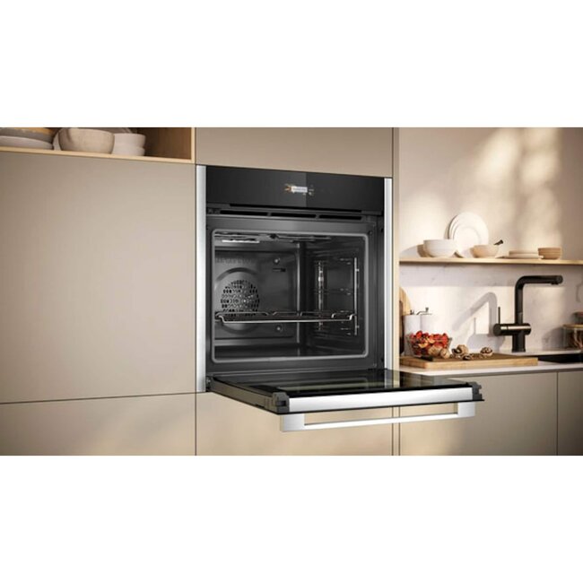 Neff B24CR71N0 inbouw oven zwart Pyrolyse