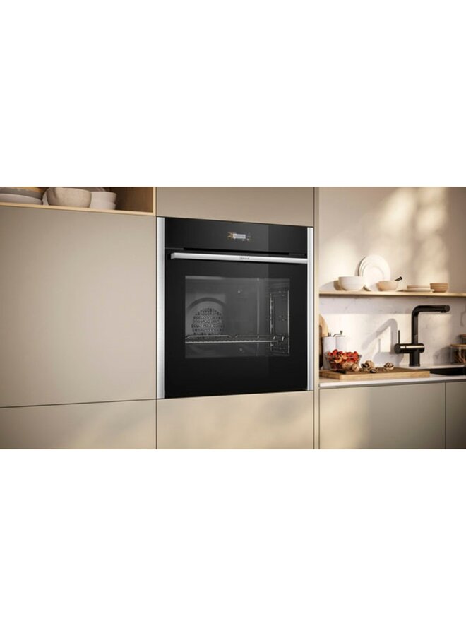 Neff B24CR71N0 inbouw oven zwart Pyrolyse