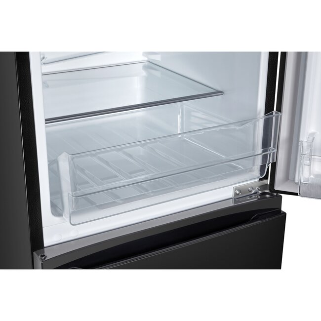 Hanseatic HKGK14349DB | Koelvriescombinatie | 143 cm | Zwart