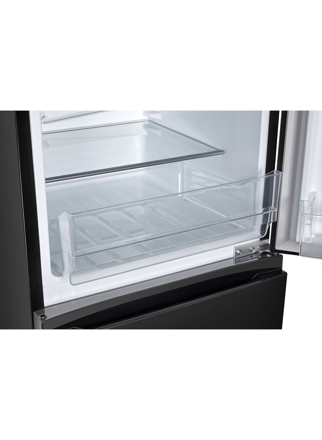 Hanseatic HKGK14349DB | Koelvriescombinatie | 143 cm | Zwart