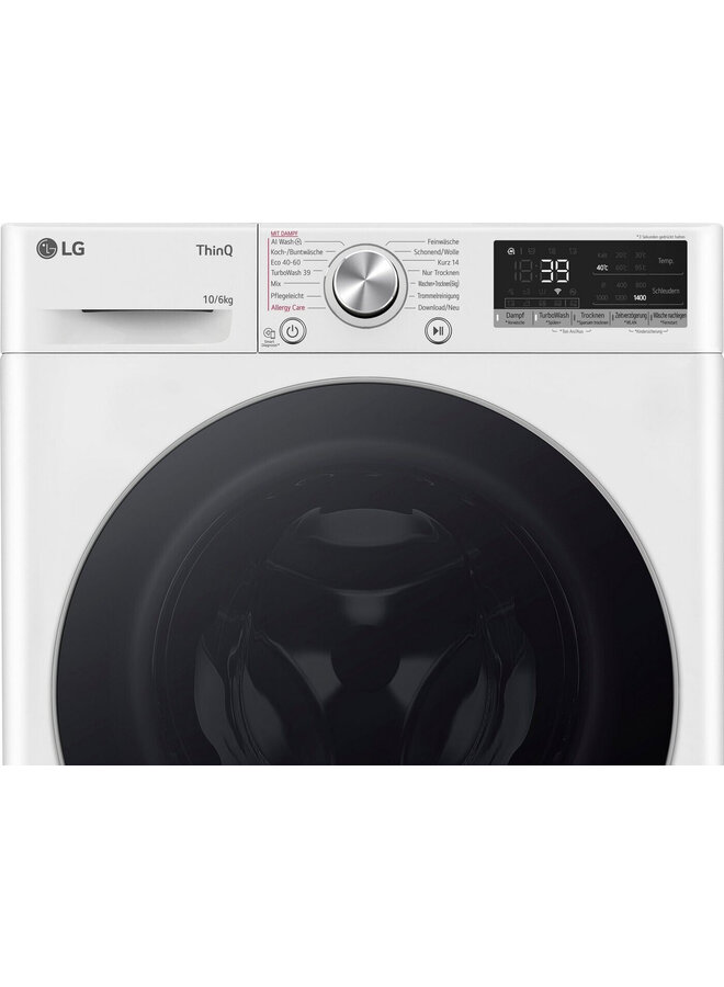 LG W4WR70X61 wasdroogcombinatie 10 kg