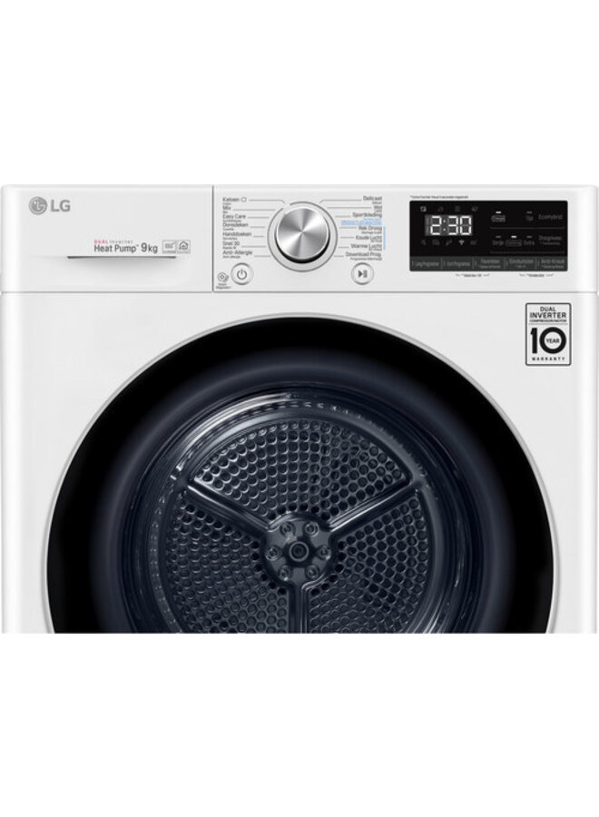 LG RH90V9AV3N warmtepompdroger 9 kg A+++