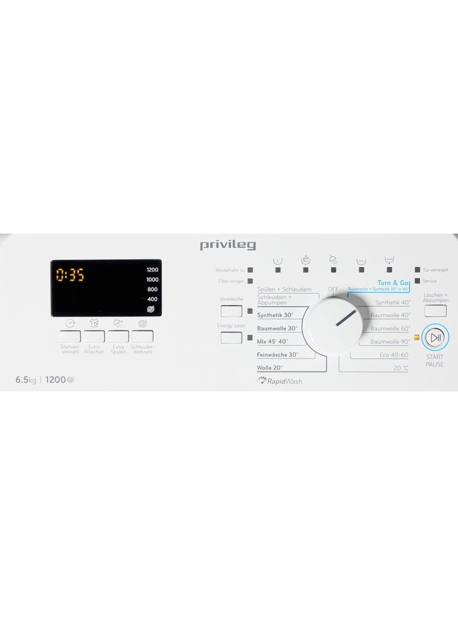 Privileg PWT D6512P N bovenlader wasmachine