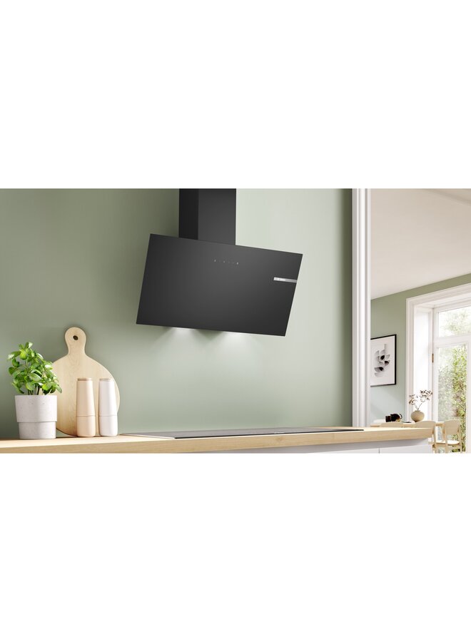 Bosch DWK85DK60 afzuigkap 80 cm | zwart | schuin
