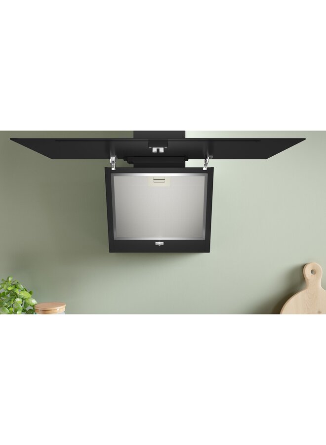 Bosch DWK85DK60 afzuigkap 80 cm | zwart | schuin