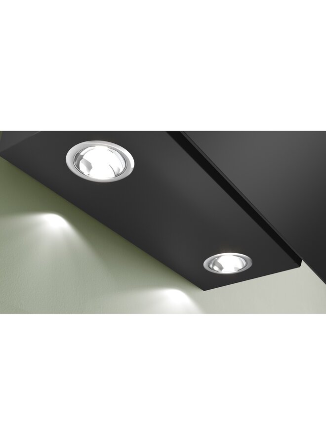 Bosch DWK85DK60 afzuigkap 80 cm | zwart | schuin