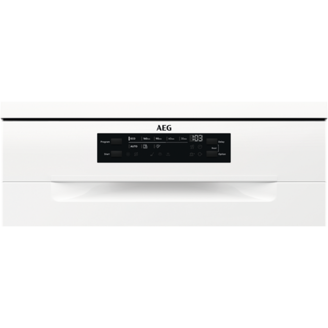AEG GS649EXFS vrijstaande vaatwasser Airdry