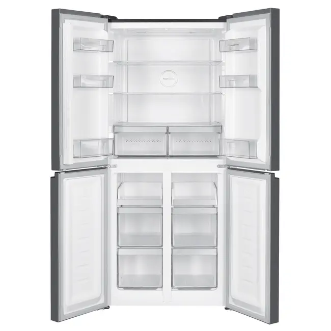 Inventum SKV4180B | Amerikaanse koelkast 4 deurs | Zwart