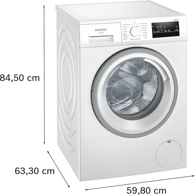 Siemens WM14N127 wasmachine 8 kg