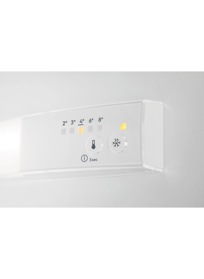 Zanker  ( AEG ) KNLK14ES inbouw koelvriescombinatie 144 - 145 cm
