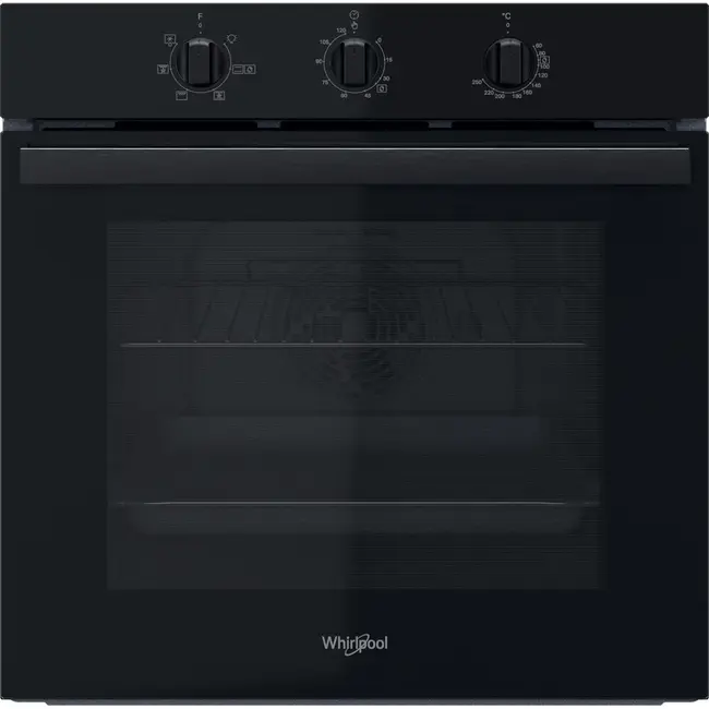 Whirlpool OMR35HR0B | Inbouw oven | Zwart | 60 cm