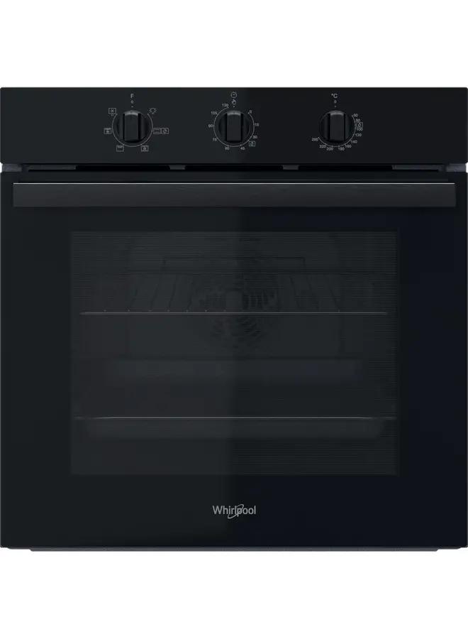 Whirlpool OMR35HR0B inbouw oven Zwart