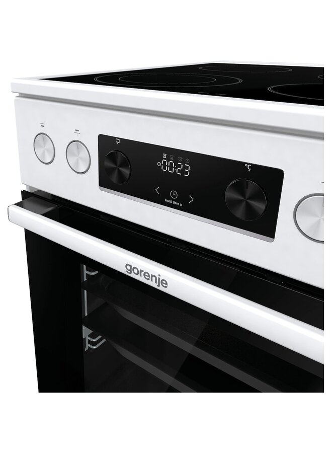 Gorenje GECS5C71WPEOT keramisch fornuis 50 cm