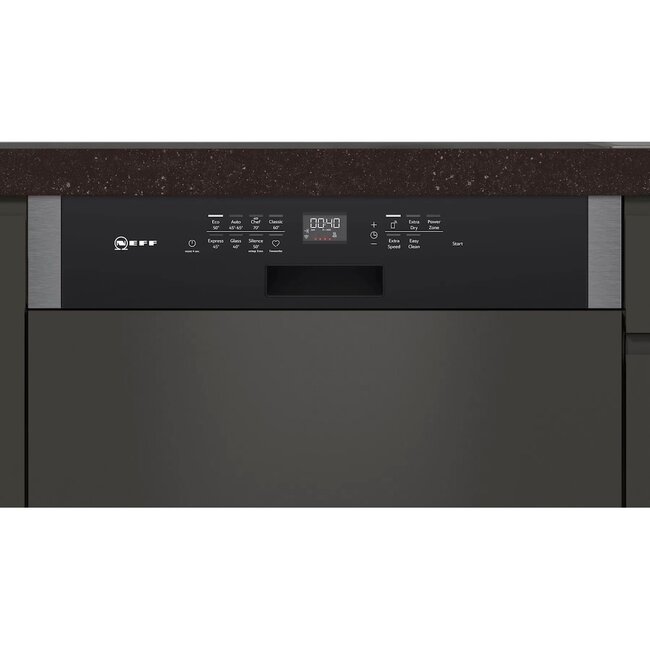 Neff NEFF S147EAS39E half geïntegreerde vaatwasser OpenDry