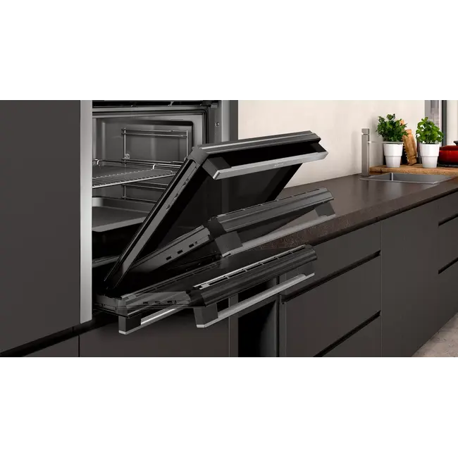 Neff NEFF B3CCE2AN0 Inbouw oven Slide en Hide