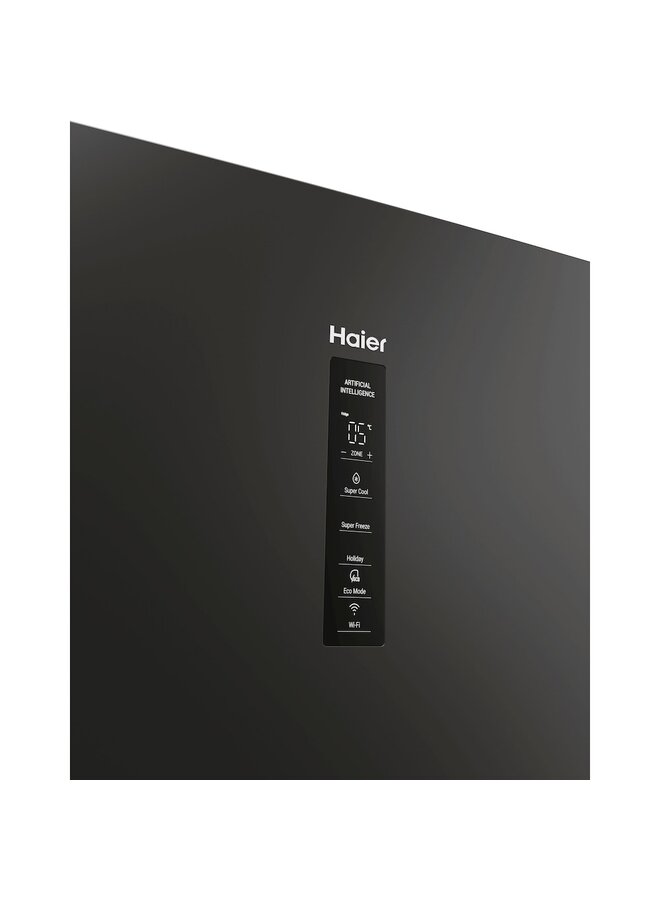 Haier HTW5620DNPT koelvriescombinatie Zwart