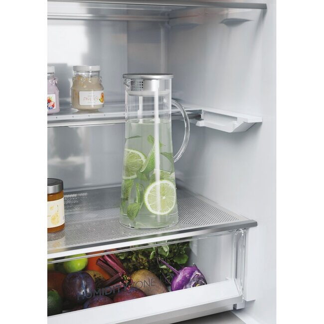 Haier HTW5620DNPT koelvriescombinatie Zwart