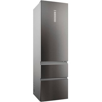 Haier HTW5620CNMP | Koelvriescombinatie  | Dark Inox