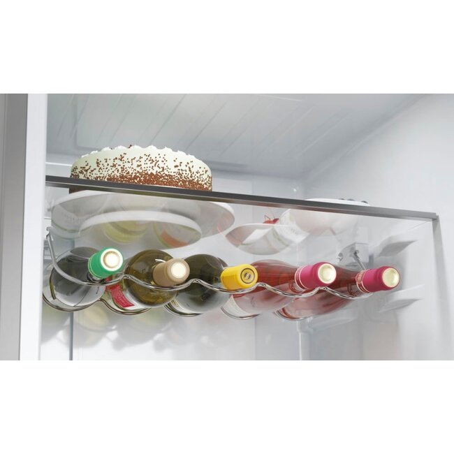 Haier HTW5620CNMP koelvriescombinatie Dark Inox