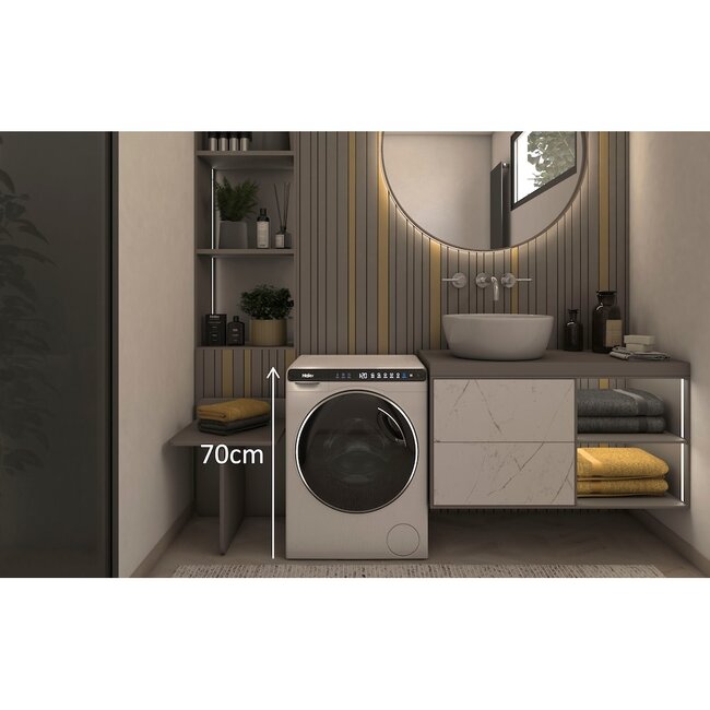 Haier HW50-BP12307-S | Mini wasmachine  5 kg
