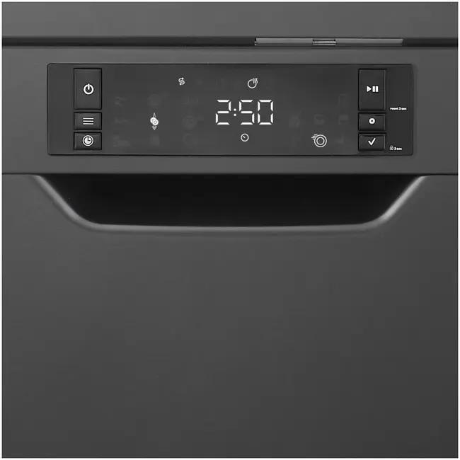 Inventum VVW6060AB vrijstaande vaatwasser | Zwart | Energielabel A