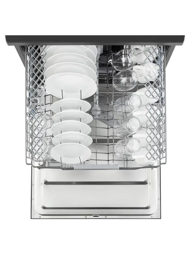 Inventum VVW6060AB vrijstaande vaatwasser | Zwart | Energielabel A