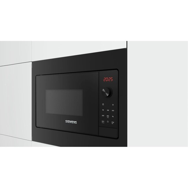 Siemens BF523LMB3 | Inbouw magentron | Nis 39 cm | Zwart
