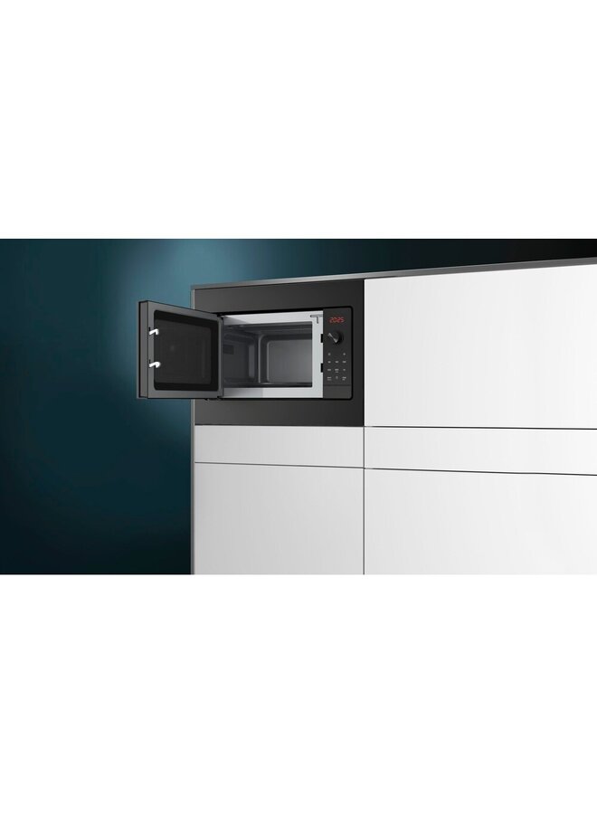 Siemens BF523LMB3 inbouw magentron nis 39 cm | Zwart