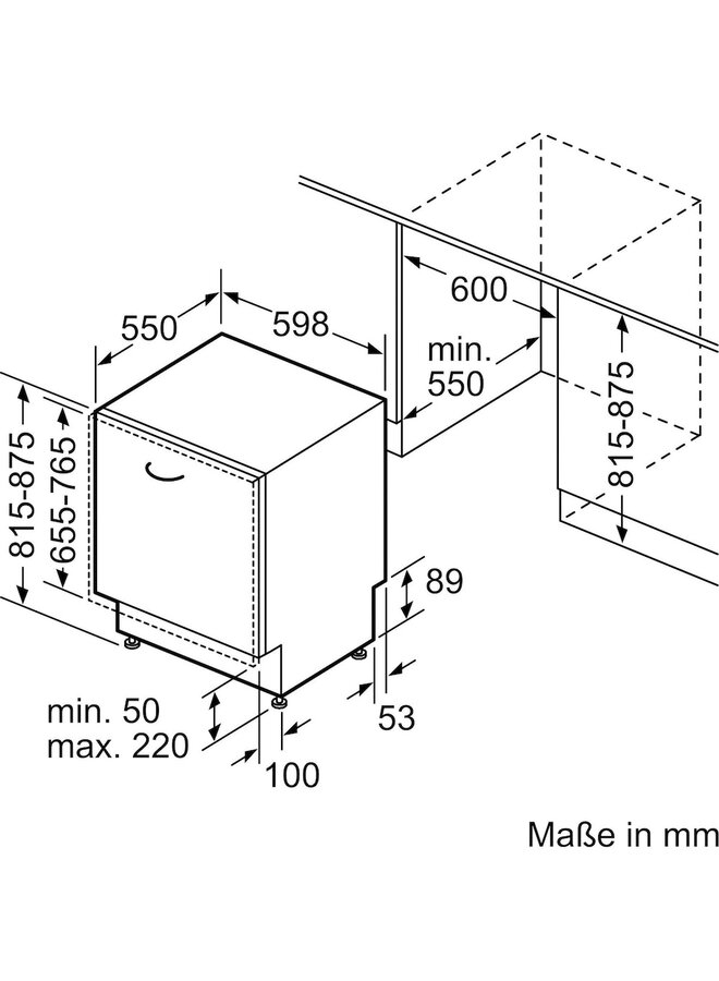 Bosch SMH4ECX21E inbouw vaatwasser | Efficient Dry