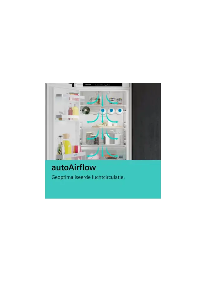 Siemens KI86NVSE0 inbouw koelvriescombinatie