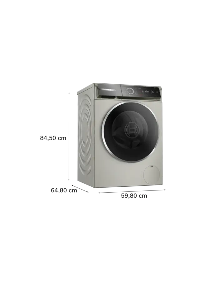 Bosch WGB2560X0 | Wasmachine 10kg 1600 toeren Zilver