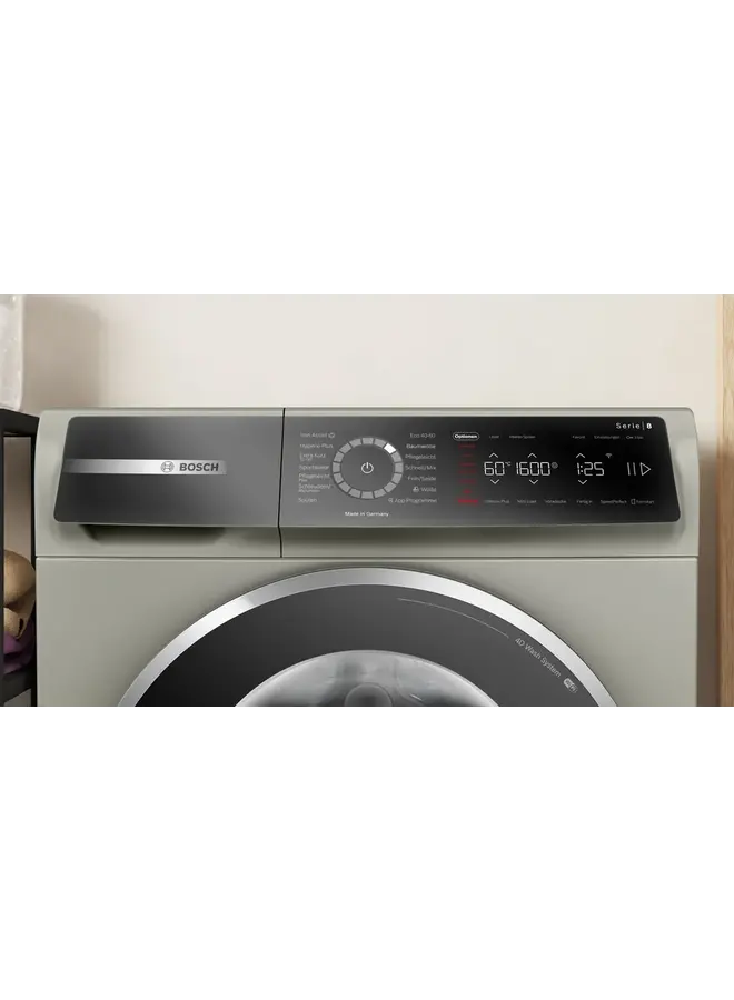 Bosch WGB2560X0 | Wasmachine 10kg 1600 toeren Zilver