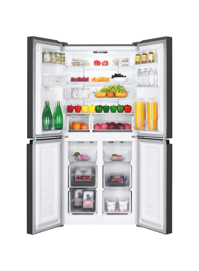 Hanseatic HCDC18080CWDI Amerikaanse koelkast Multi deur