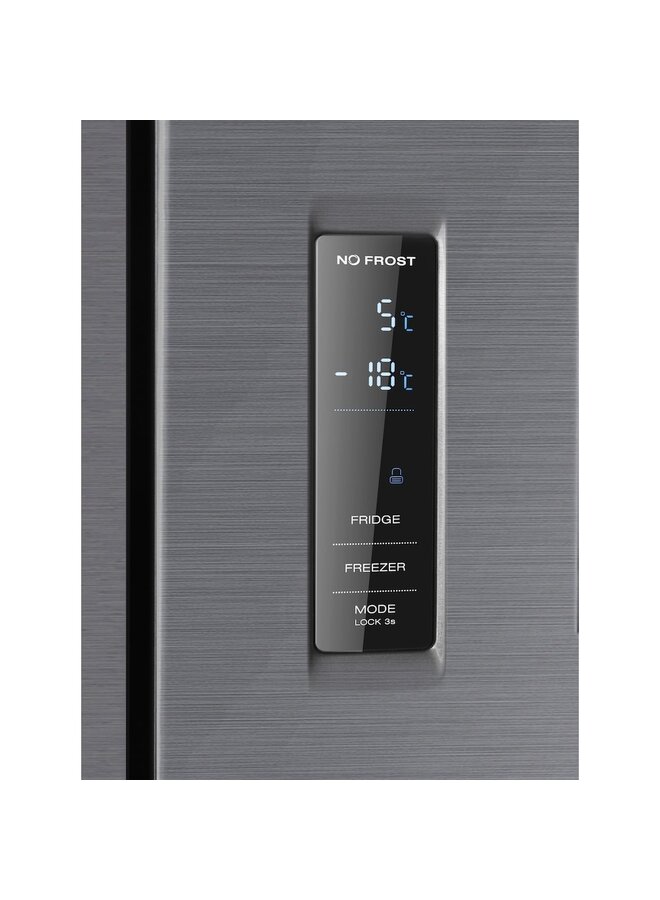 Hanseatic HCDC18080CWDI Amerikaanse koelkast Multi deur