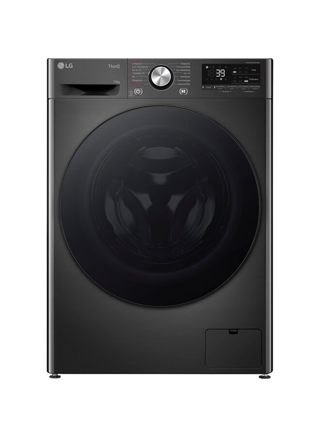 LG F4WR703YB wasmachine 13 kg Zwart