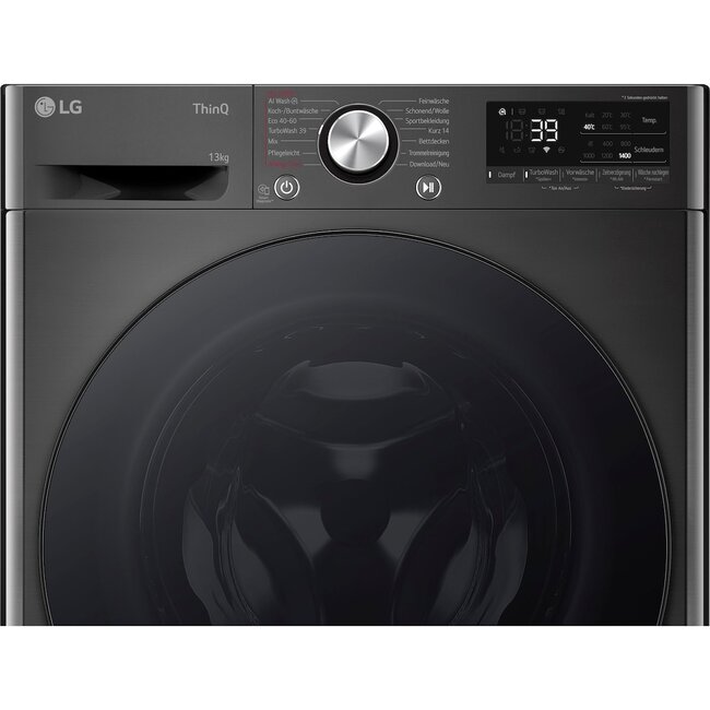 LG F4WR703YB wasmachine 13 kg Zwart
