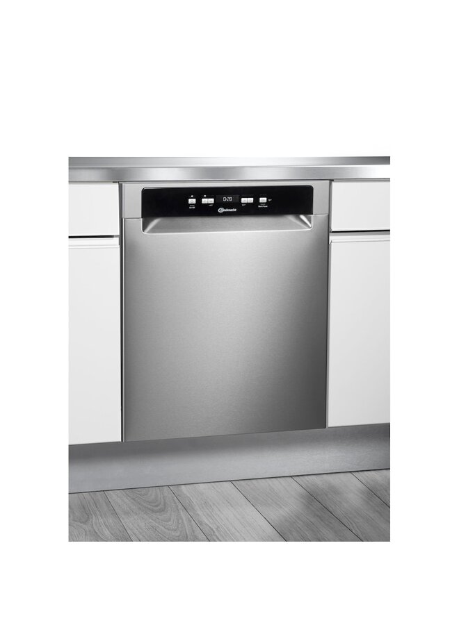 OBUC Ecosilent 8650 | Onderbouw vaatwasser | Autodeur | RVS