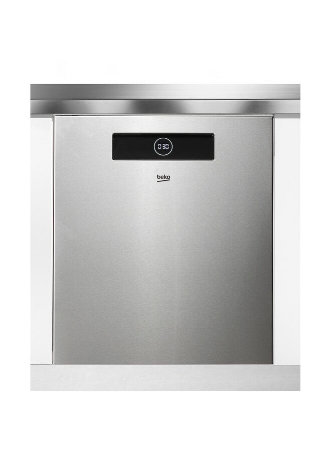 Beko BDDN38440XD | Onderbouw vaatwasser | RVS