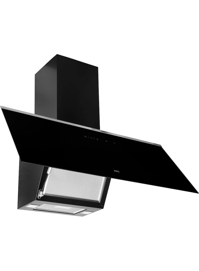 AEG DVE5961HB Zwart | Afzuigkap | Schuin 90 cm