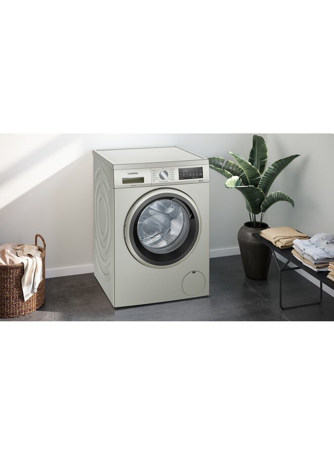 Siemens WU14UTS8 wasmachine | 9 kg | Grijs