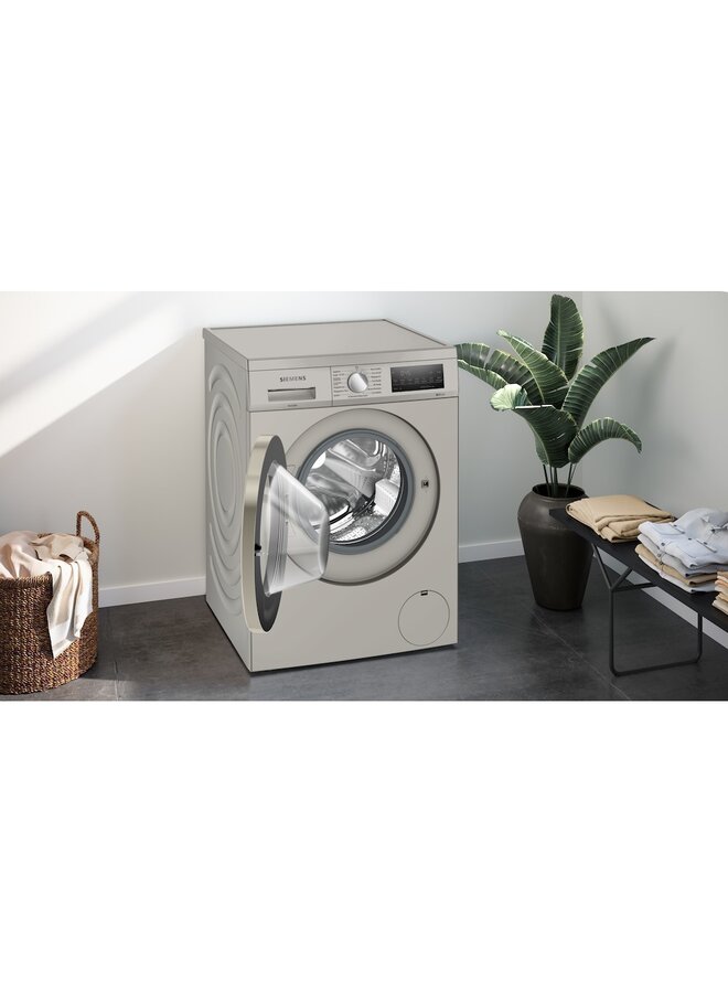 Siemens WU14UTS8 wasmachine | 9 kg | Grijs