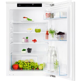 AEG TSK5088EF inbouw koelkast 88 cm | Deur op deur
