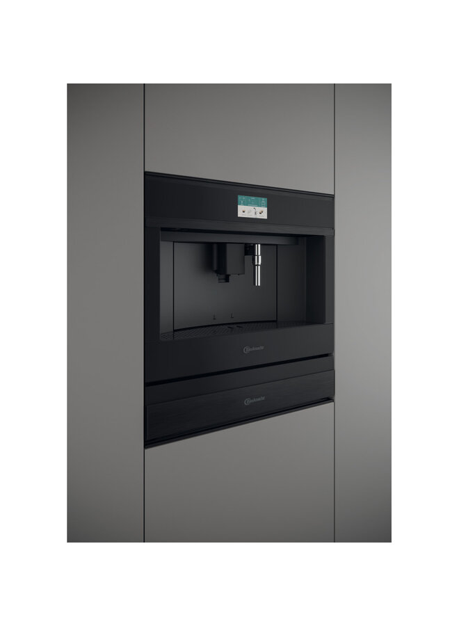 Bauknecht KMT11 F45 | Inbouw koffiemachine | 45 cm | Zwart