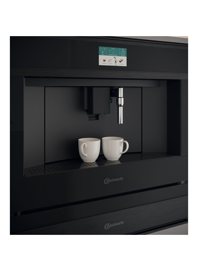 Bauknecht KMT11 F45 | Inbouw koffiemachine | 45 cm | Zwart